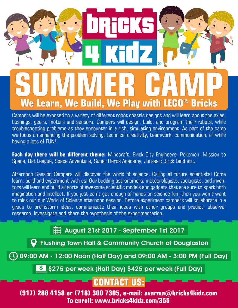 Bricks 4 Kidz Summer Camp Greater Flushing Chamber of Commerce